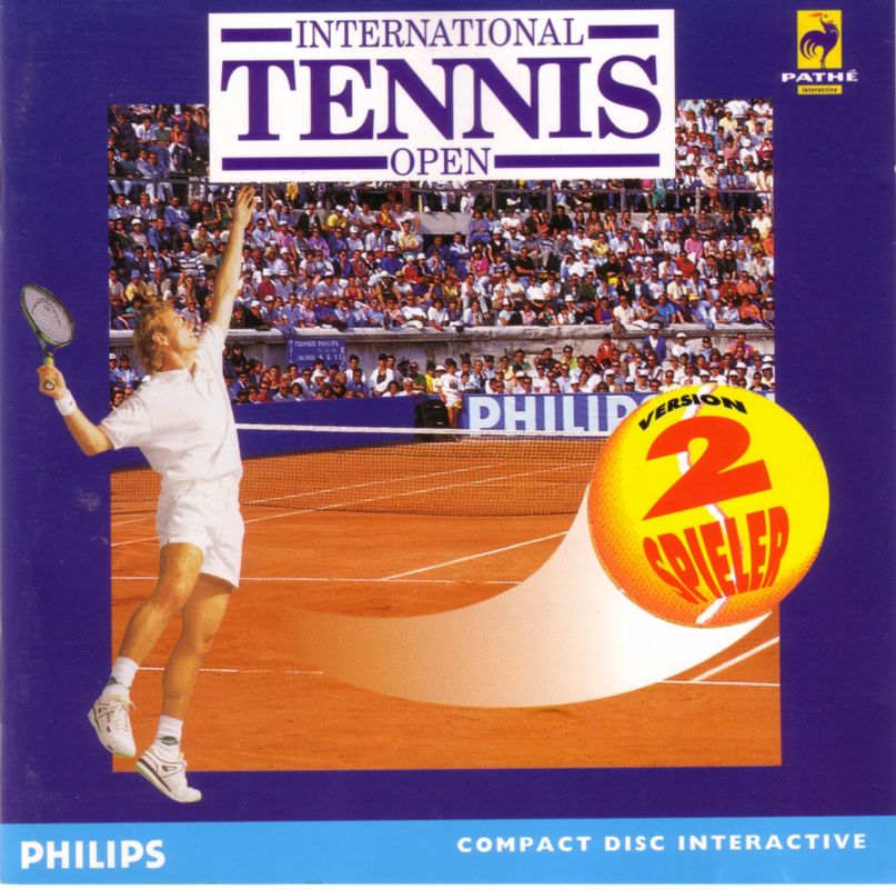 International Tennis Open box art for CD-i